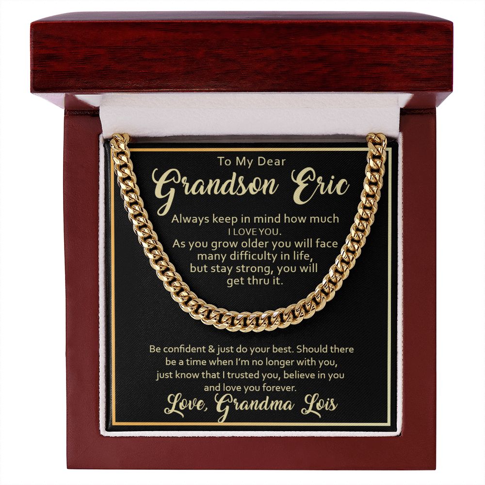 To my Grandson Eric I love you ... - Real Gifts Of Love