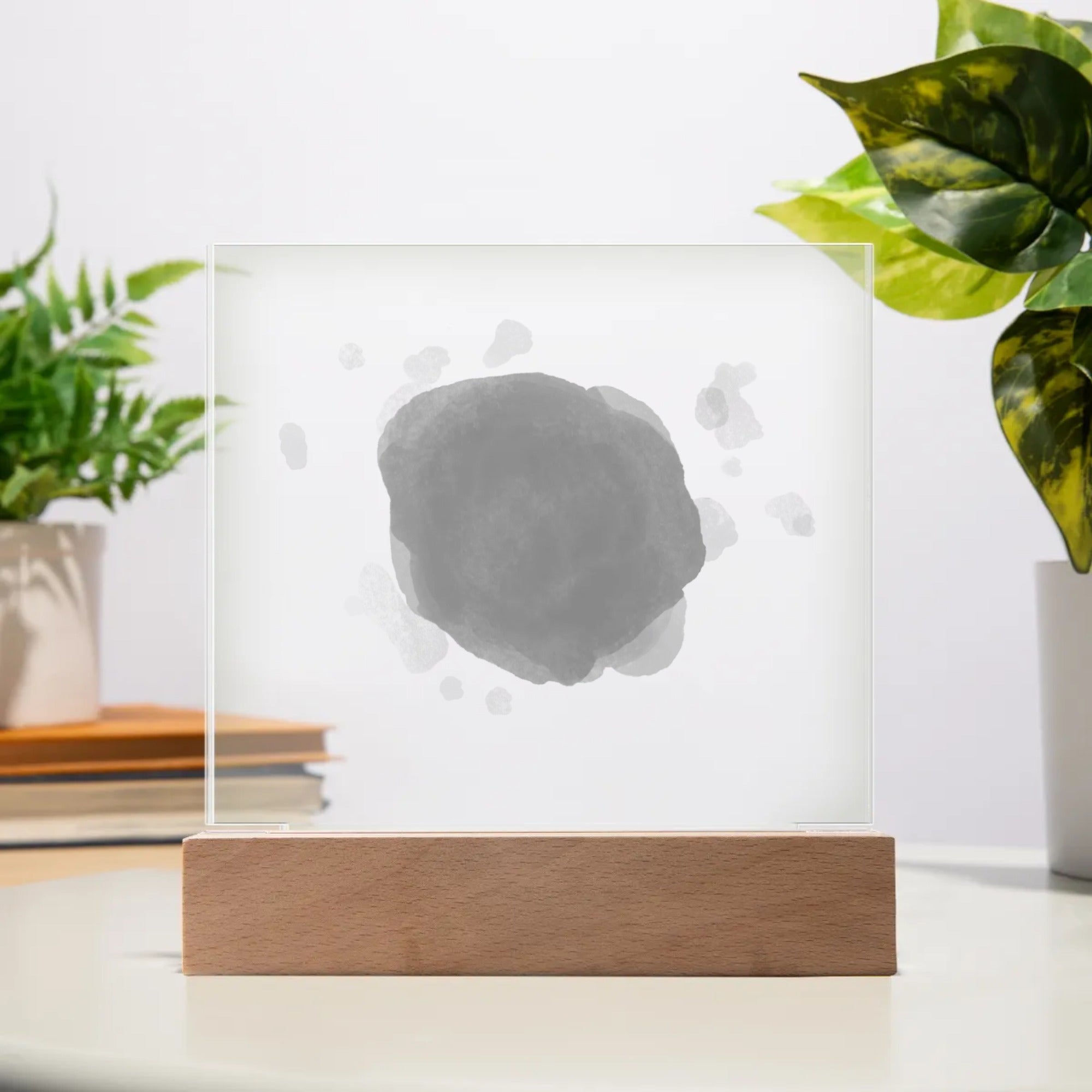 Acrylic Square Plaque -