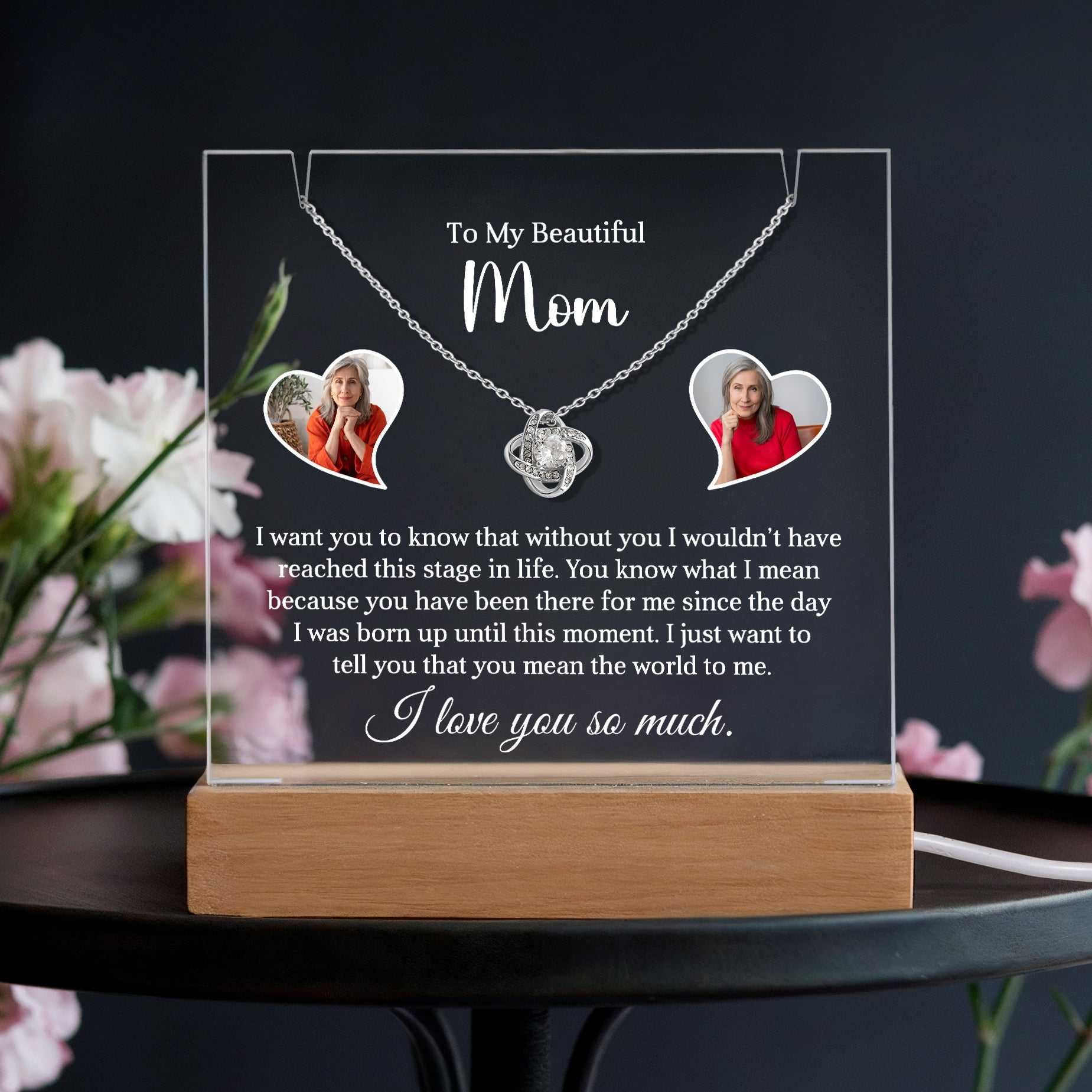printed square acrylic plaque