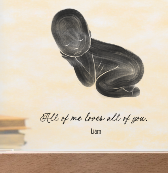 Acrylic Square Plaque -