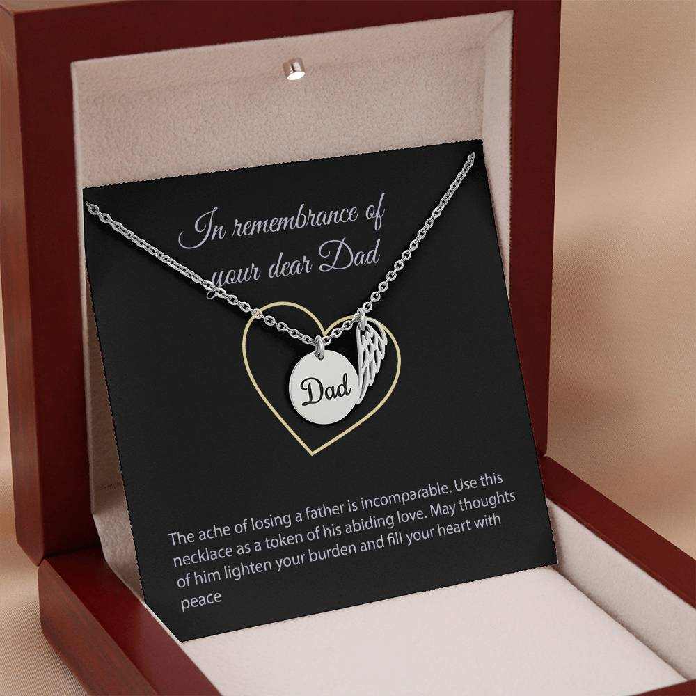Memorial Necklace cherished memories