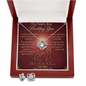 I Am Sorry - Love Knot Earring & Necklace Set