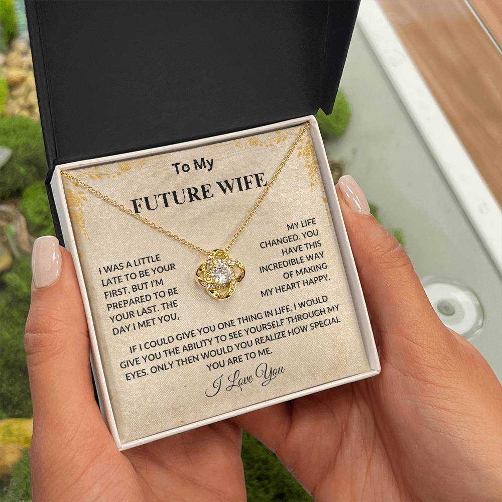 Future Wife - Love Knot Necklace-