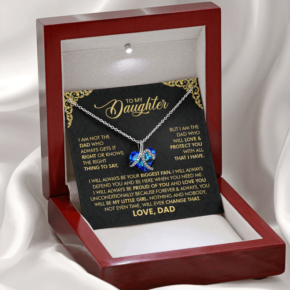 I Love You Forever Necklace - To my Daughter ... Quincy