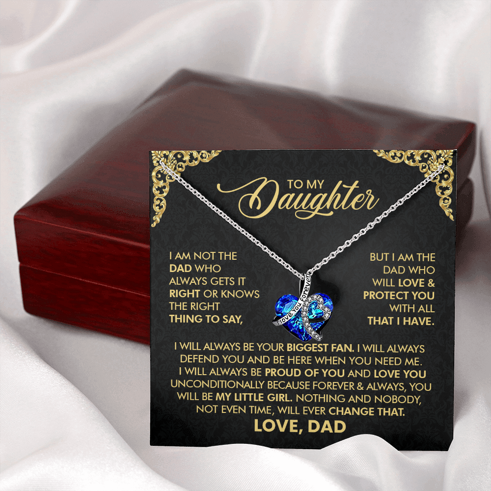 I Love You Forever Necklace - To my Daughter ... Quincy