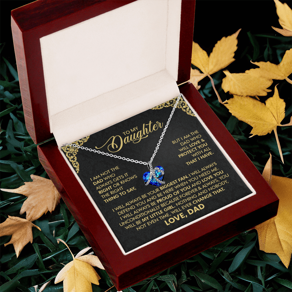 I Love You Forever Necklace - To my Daughter ... Quincy