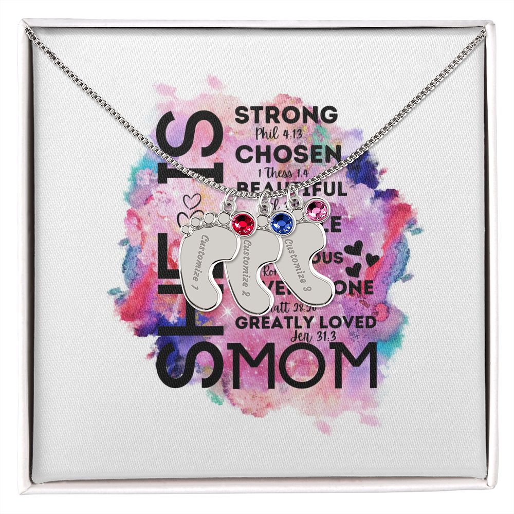 She is Strong - She is greatly Loved - She Is MOM
