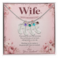 Custom Baby Feet Necklace with Birthstone From Husband - Happy Mother's Day - Version 2
