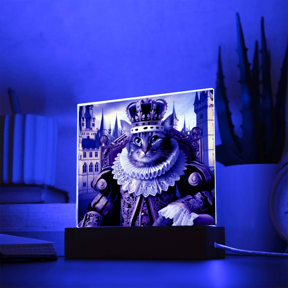 printed square acrylic plaque