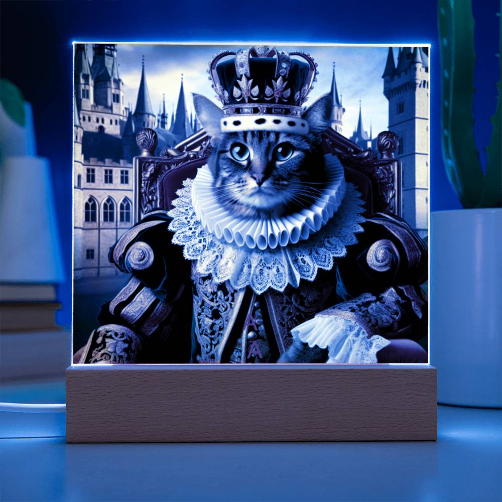 printed square acrylic plaque