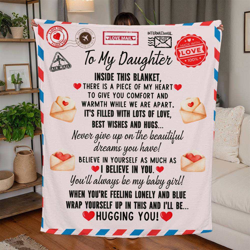 Daughter Blanket - Heartfelt Comfort