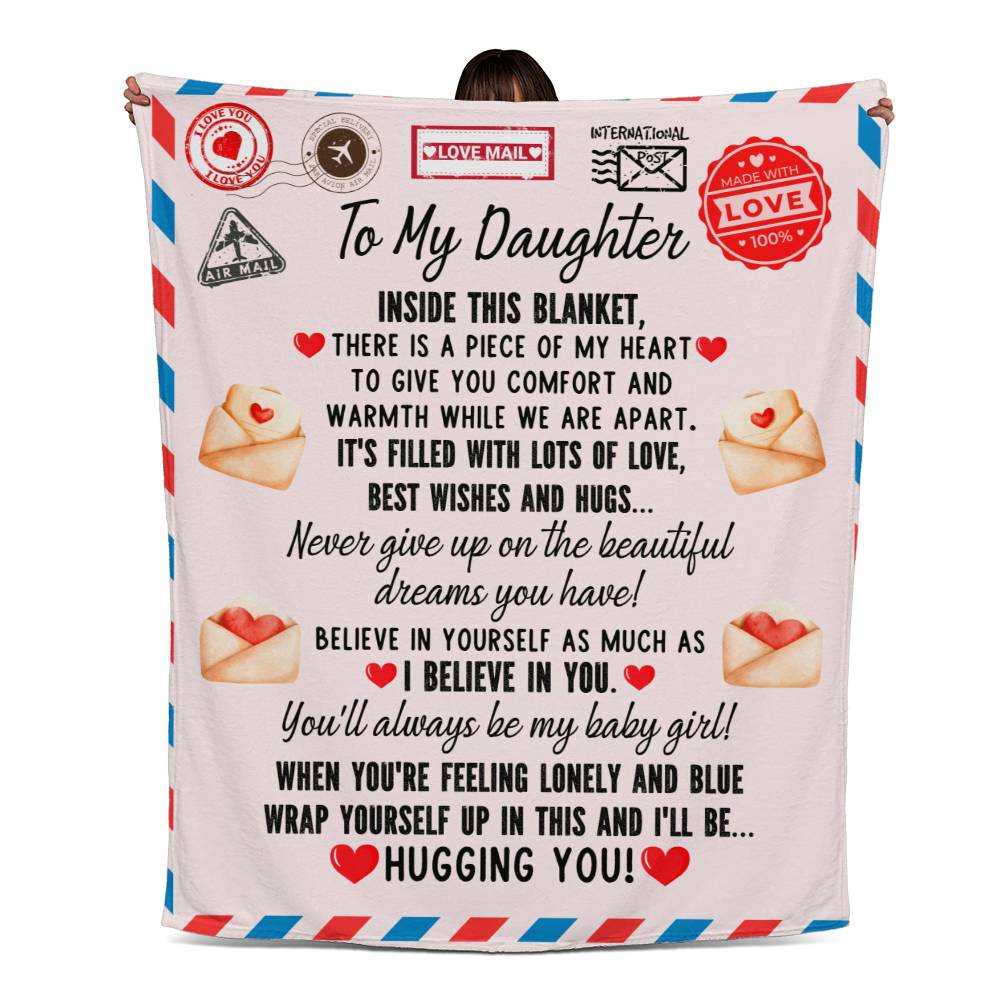 Daughter Blanket - Heartfelt Comfort