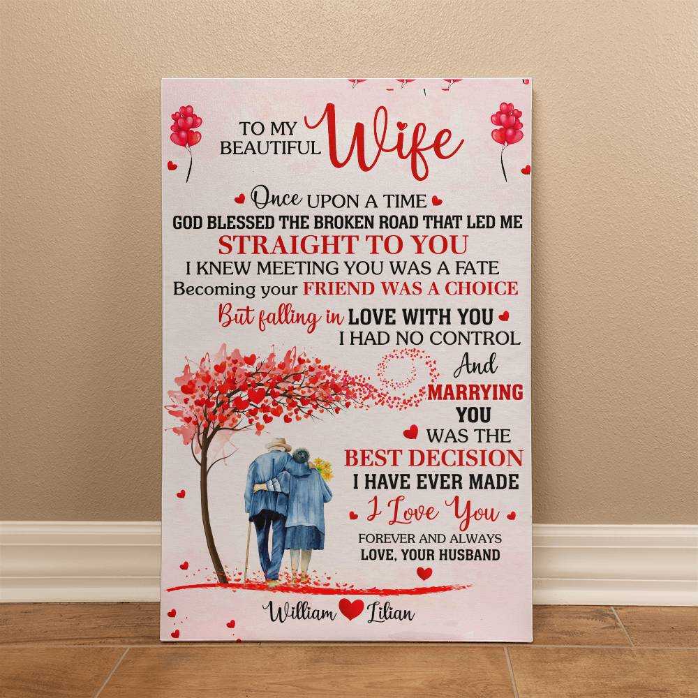 Wife - Custom Anniversary Gift - Romantic and Heartfelt Gift. Surprise your wife with heartfelt blanket. Husband to wife, expressing love, gratitude, and devotion. 