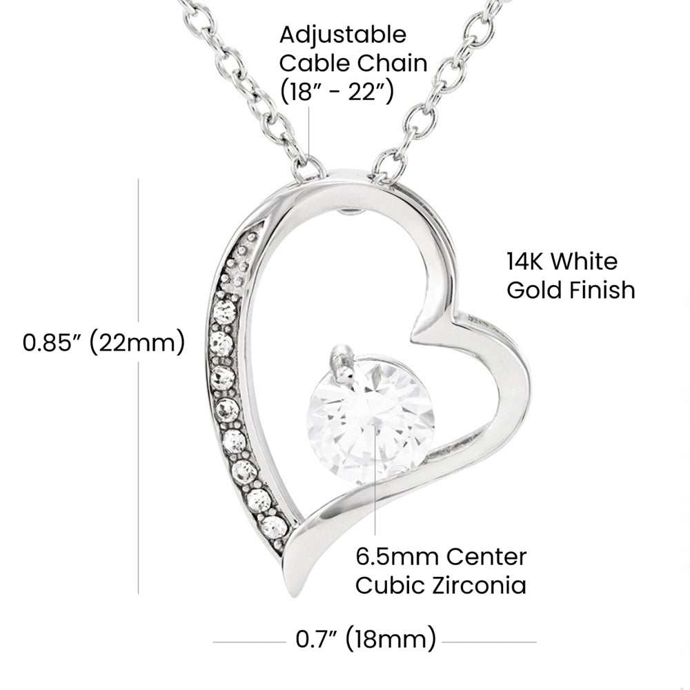 wife love necklace gift