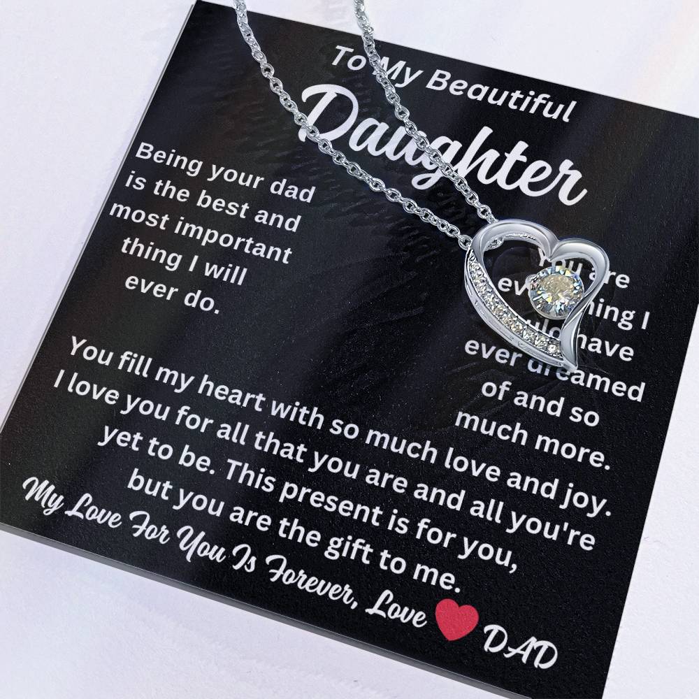 Dad - Heart Necklace