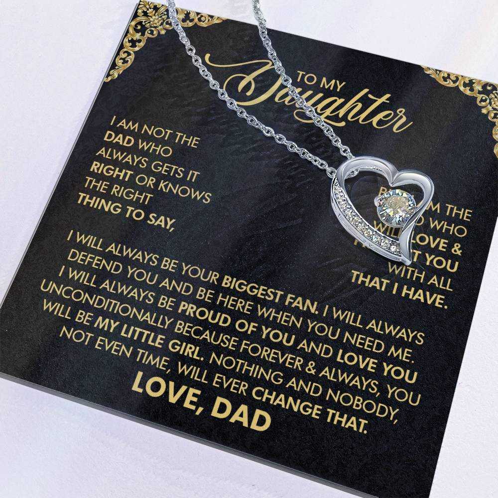 Daughter Gift - A Heartfelt Letter from Dad expressing unconditional love, pride, and protection, perfect for sentimental gifting.