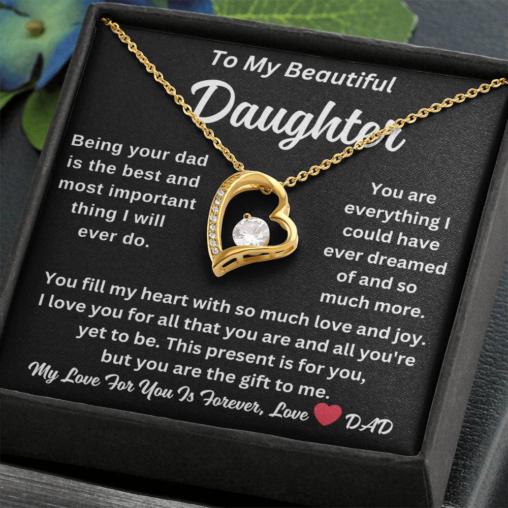 Dad - Heart Necklace