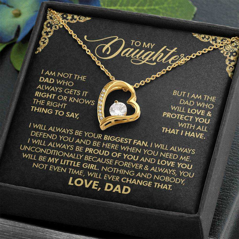 Daughter Gift - A Heartfelt Letter from Dad expressing unconditional love, pride, and protection, perfect for sentimental gifting.