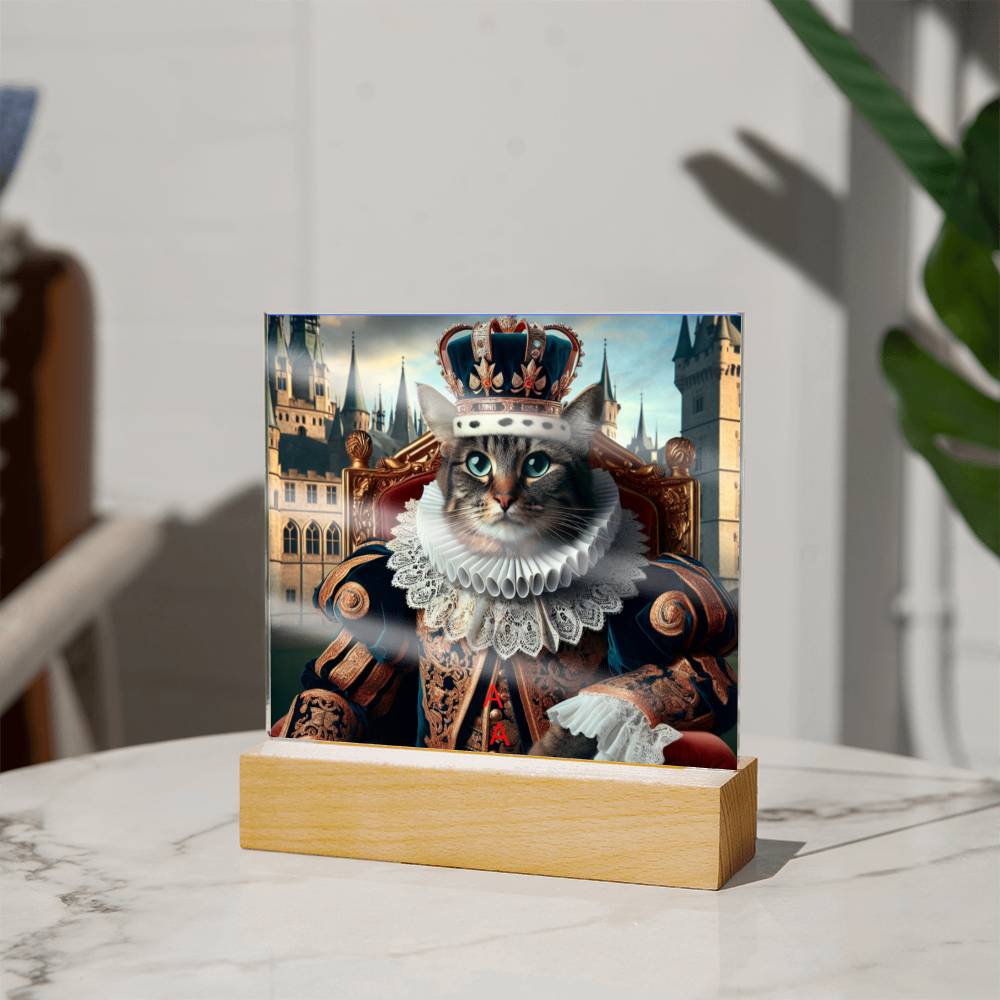 printed square acrylic plaque