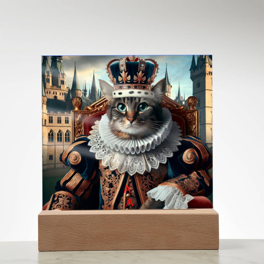 printed square acrylic plaque