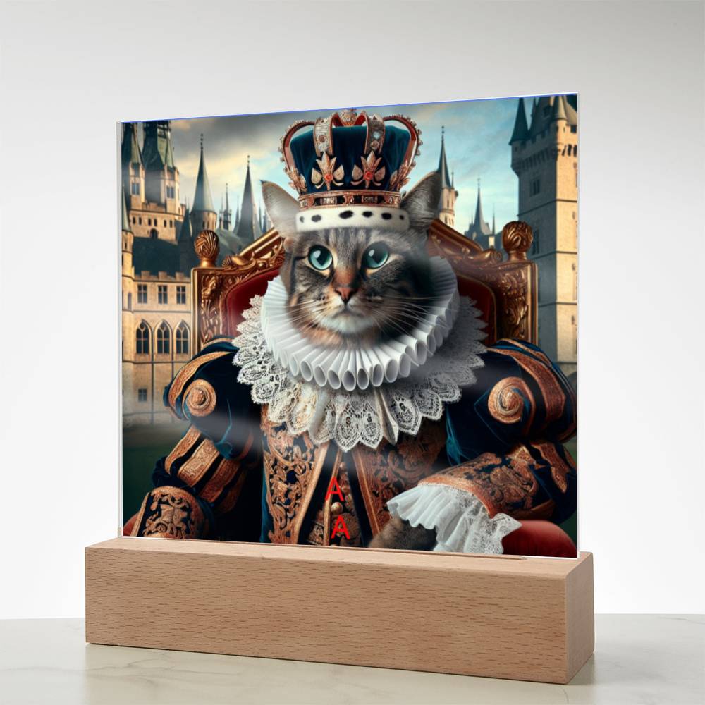 printed square acrylic plaque