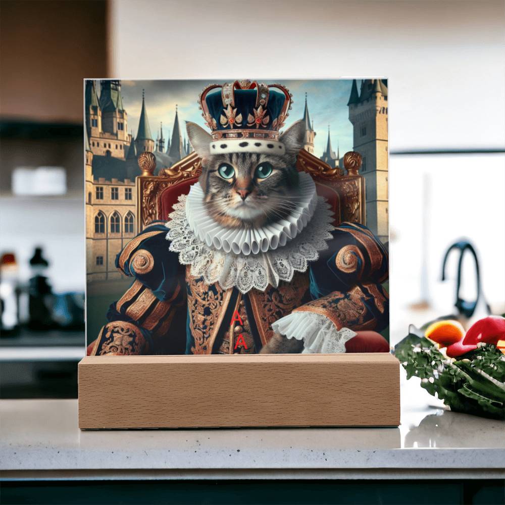 printed square acrylic plaque