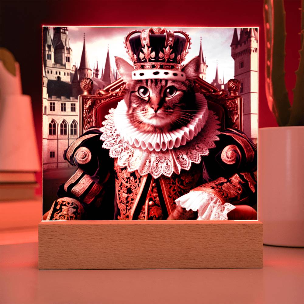 printed square acrylic plaque