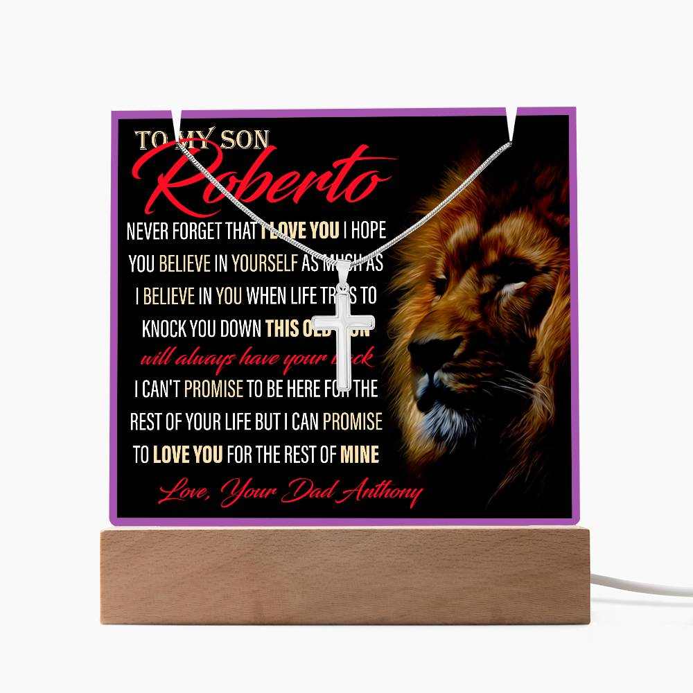 Printed Square Acrylic Plaque