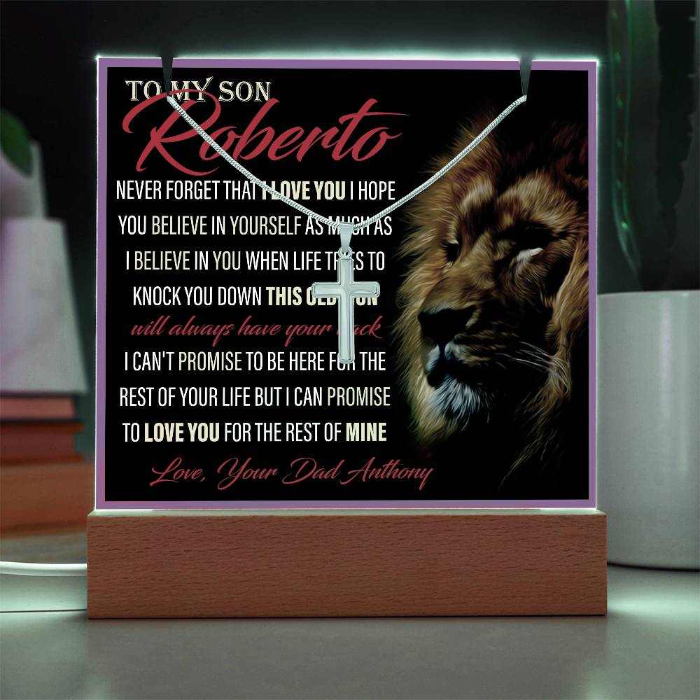Printed Square Acrylic Plaque
