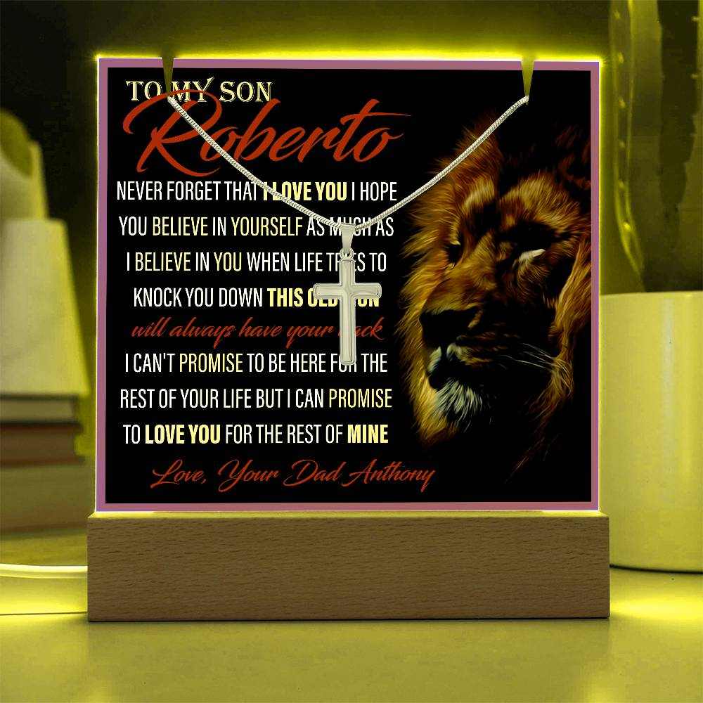 Printed Square Acrylic Plaque