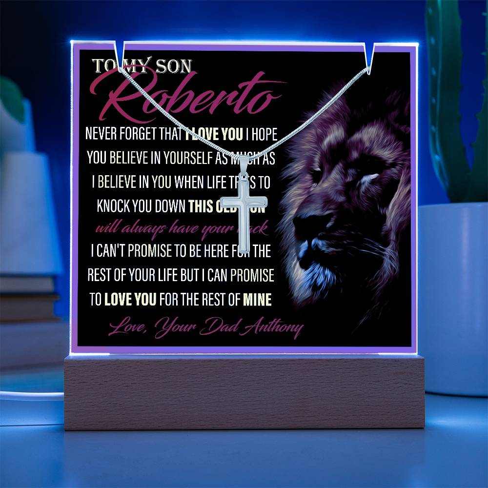 Printed Square Acrylic Plaque
