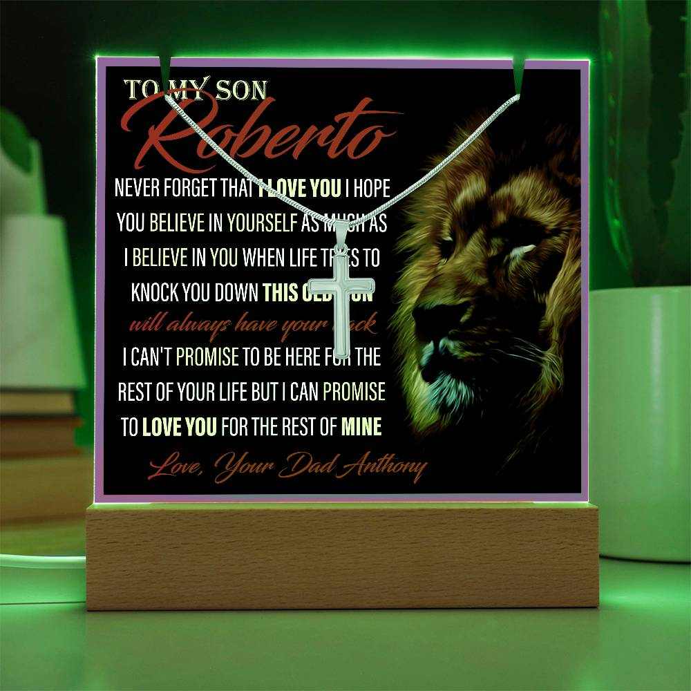 Printed Square Acrylic Plaque