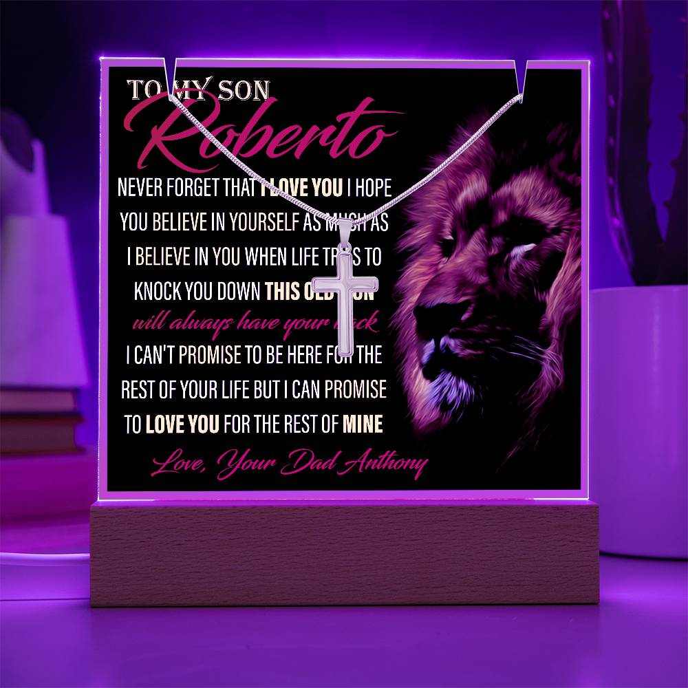 Printed Square Acrylic Plaque