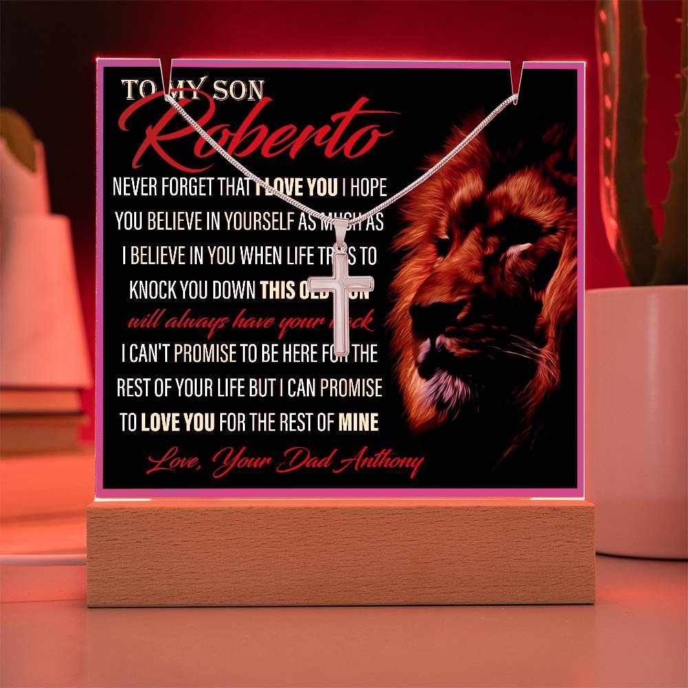 Printed Square Acrylic Plaque