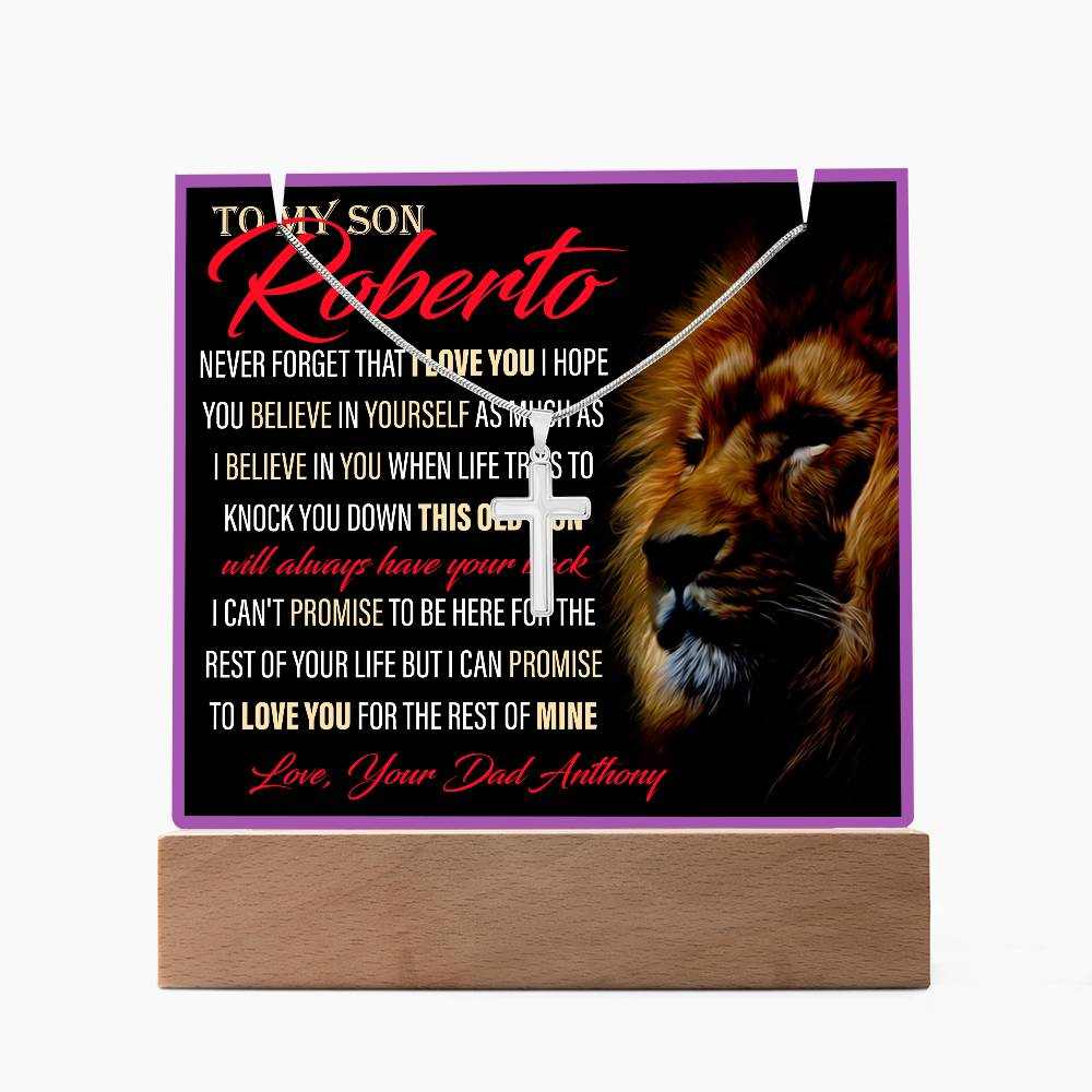 Printed Square Acrylic Plaque
