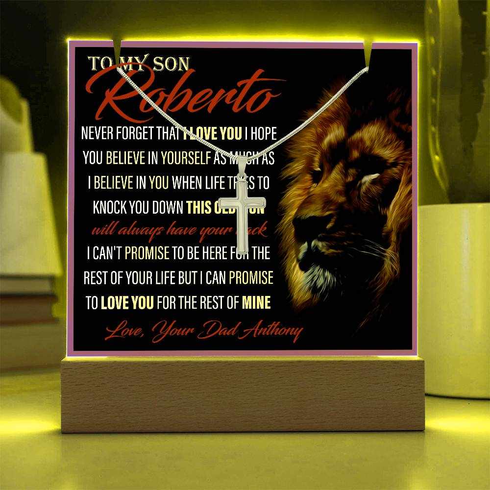 Printed Square Acrylic Plaque