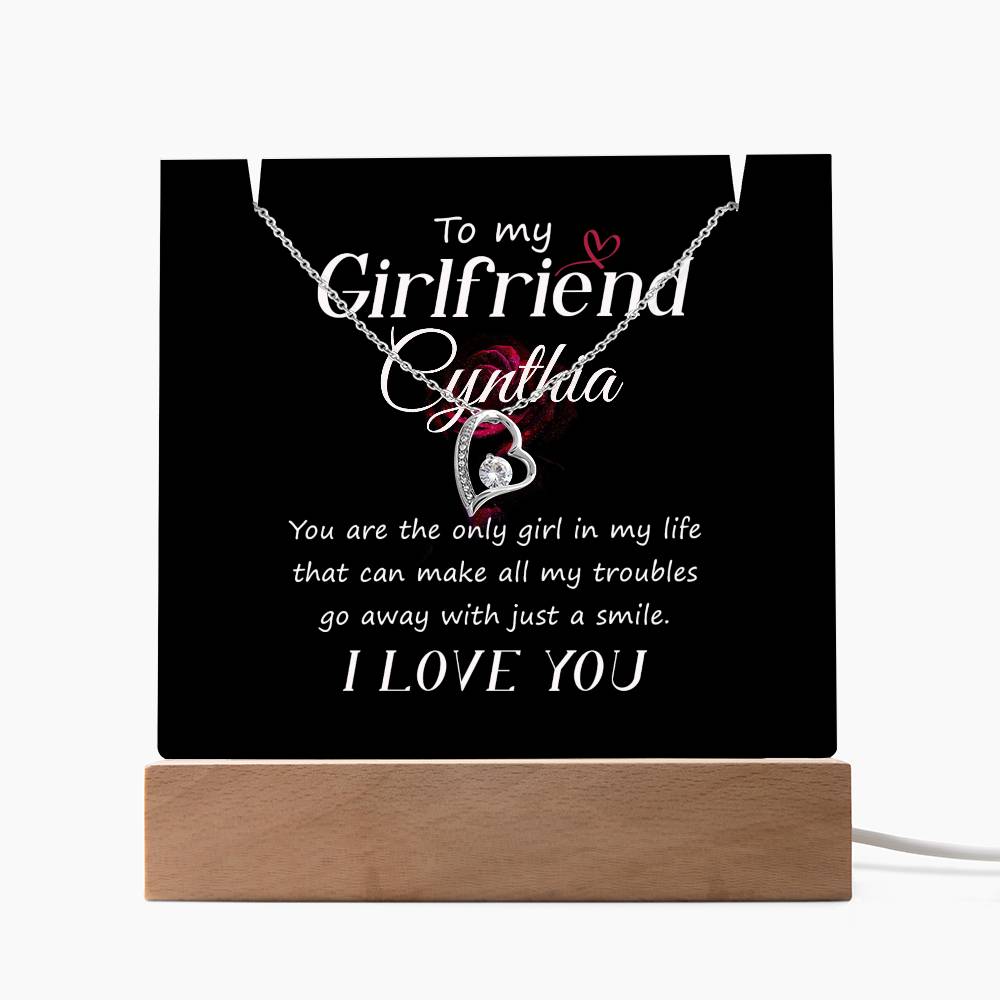 Keepsake Acrylic glow