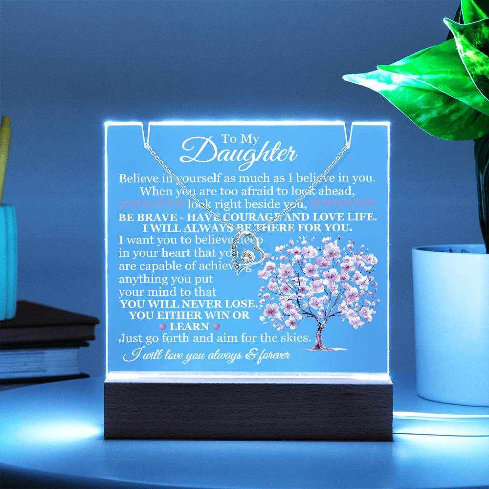 Daughter - Inspirational Acrylic Keepsake