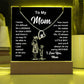 Heart Shaped Mom Gift Night Light Mother Home Decor Gift