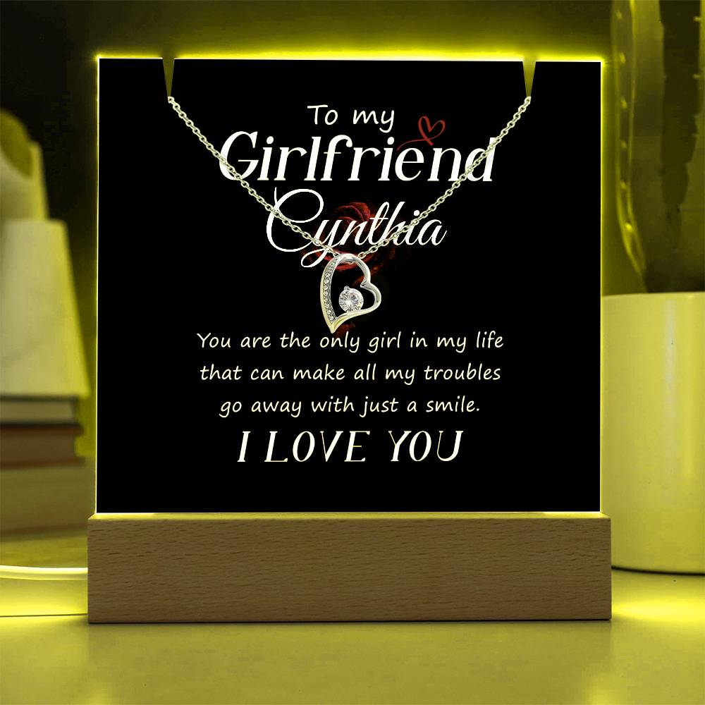 Keepsake Acrylic glow