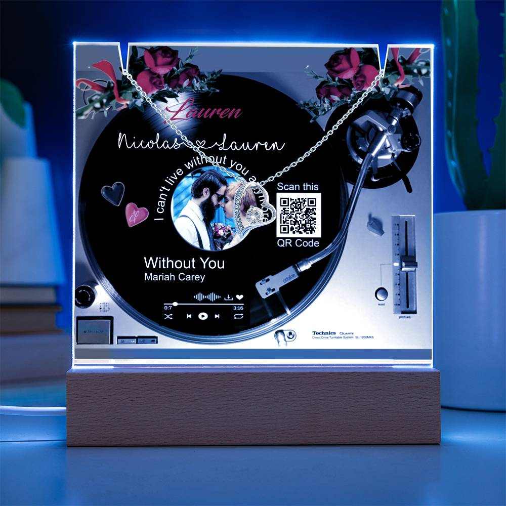 Music QR code Night Stand