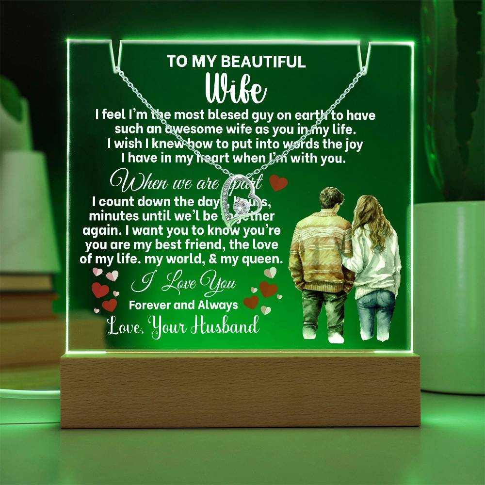 Beautiful Wife - Heartfelt Acrylic Keepsake