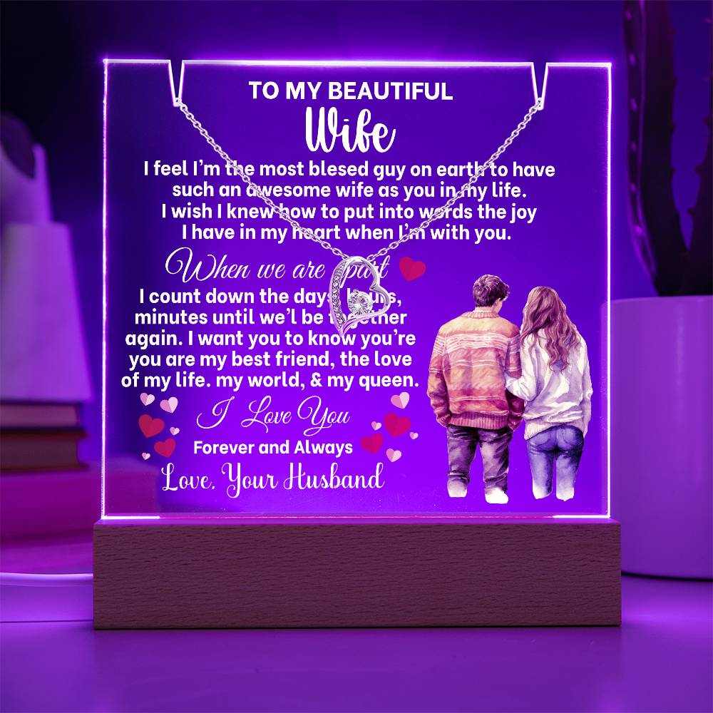 Beautiful Wife - Heartfelt Acrylic Keepsake