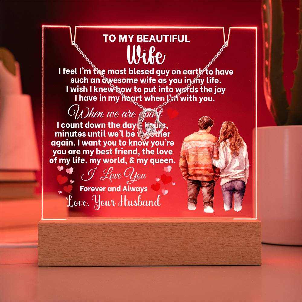 Beautiful Wife - Heartfelt Acrylic Keepsake