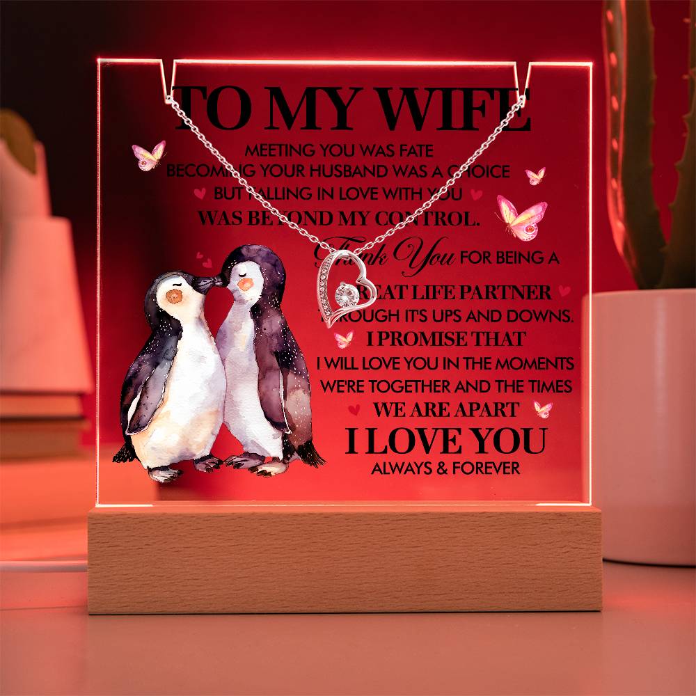 Wife - Acrylic Jewelry Holder