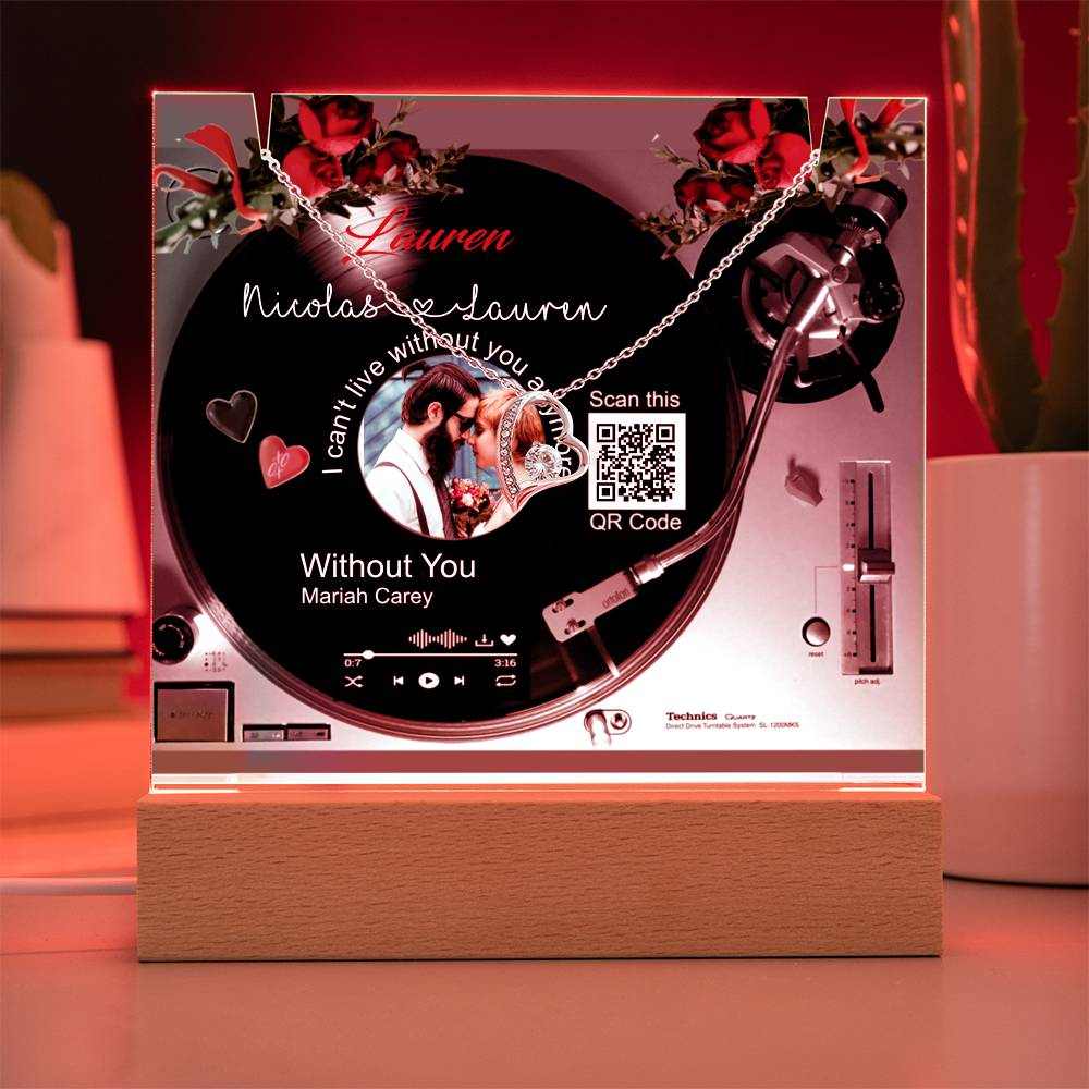Music QR code Night Stand