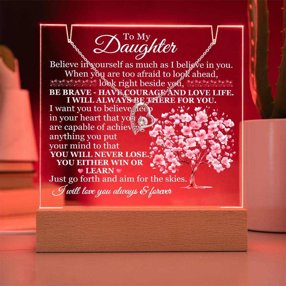 Daughter - Inspirational Acrylic Keepsake