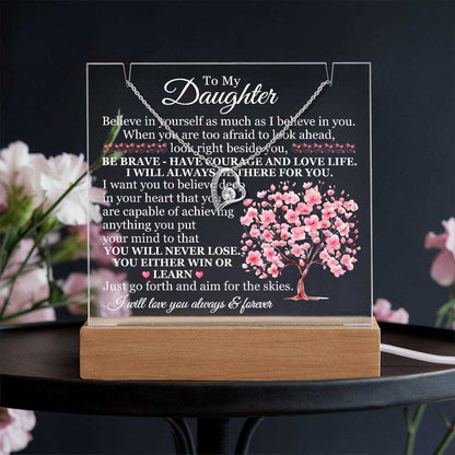 Daughter - Inspirational Acrylic Keepsake