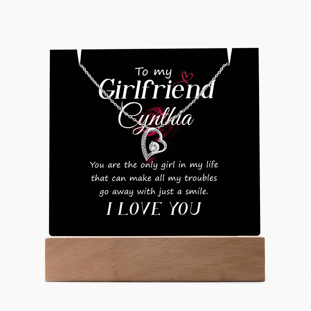 Keepsake Acrylic glow