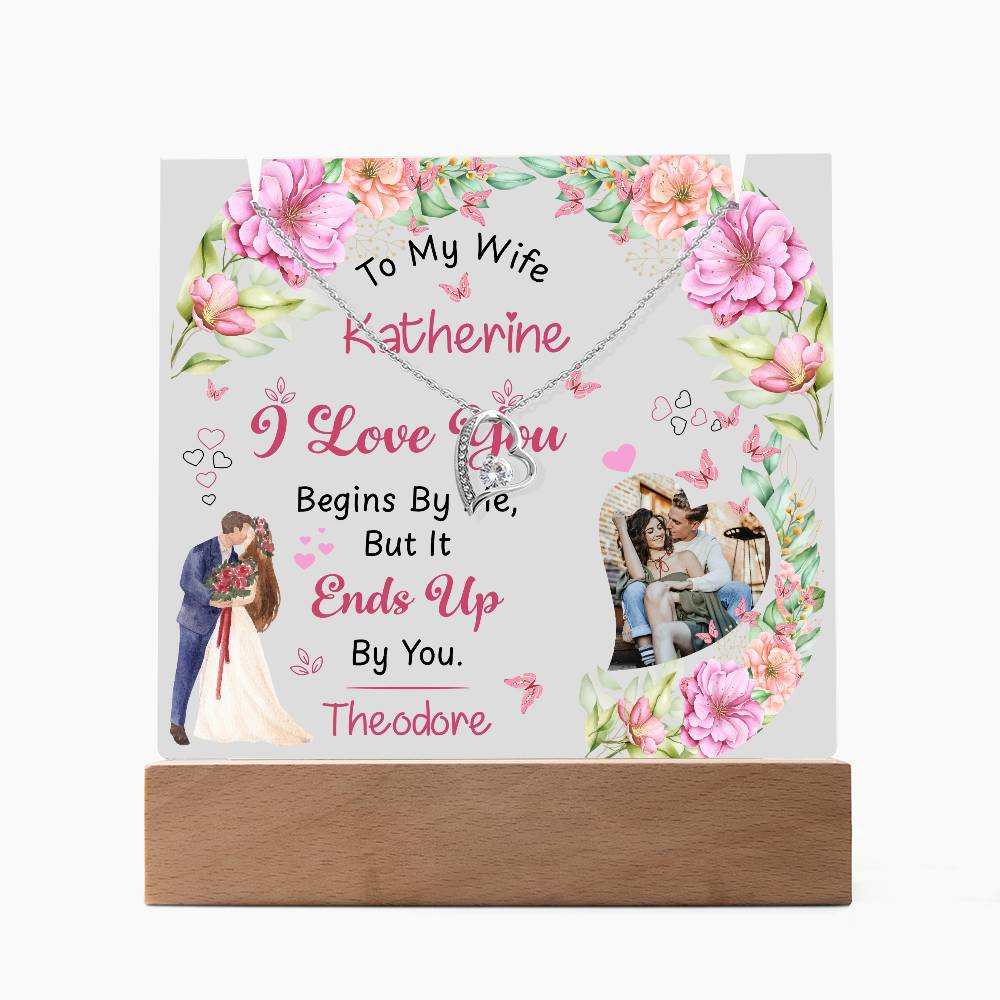 love - Acrylic Night Light Stand